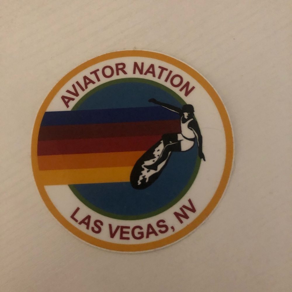 Aviator nation sticker!